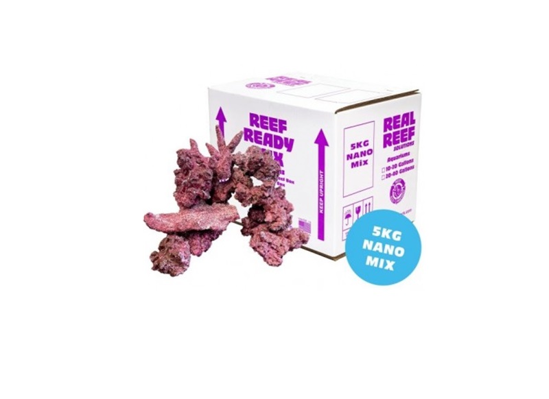 Real Reef Rock Nano Reef Ready Mixed 5kg Box - Advanced Aquarium Consultancy